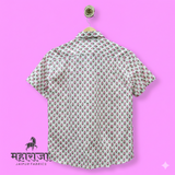 Jaipuri Block Print Half Sleeves Shirt for Men — image 3