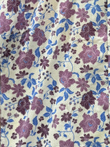 Jaipuri Purple Floral Print Half Sleeves Shirt for Men — image 4