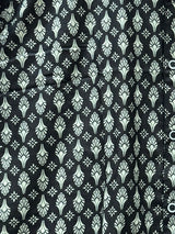 Jaipuri Black Block Print Half Sleeves Shirt for Men — image 5